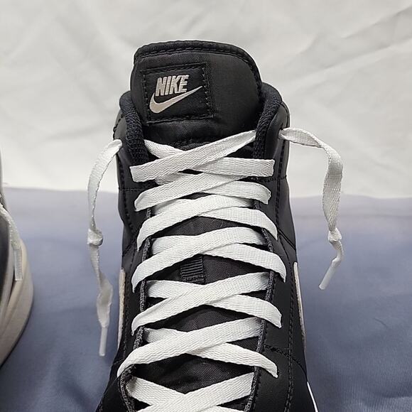 ●NIKE●STYLE : COURT ROYAL 2 MID SNEAKERS IN BLACK ⚫️ IN GUC MENS 11.5 ☆AWESOME☆ - Picture 7 of 16